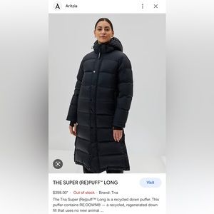 TNA Super (Re)Puff Long! 1 season old and in very good condition!